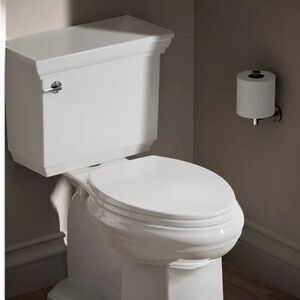 Kholer Layne Elongated Toilet Seat White Quiet Close Quick Release New Open Box